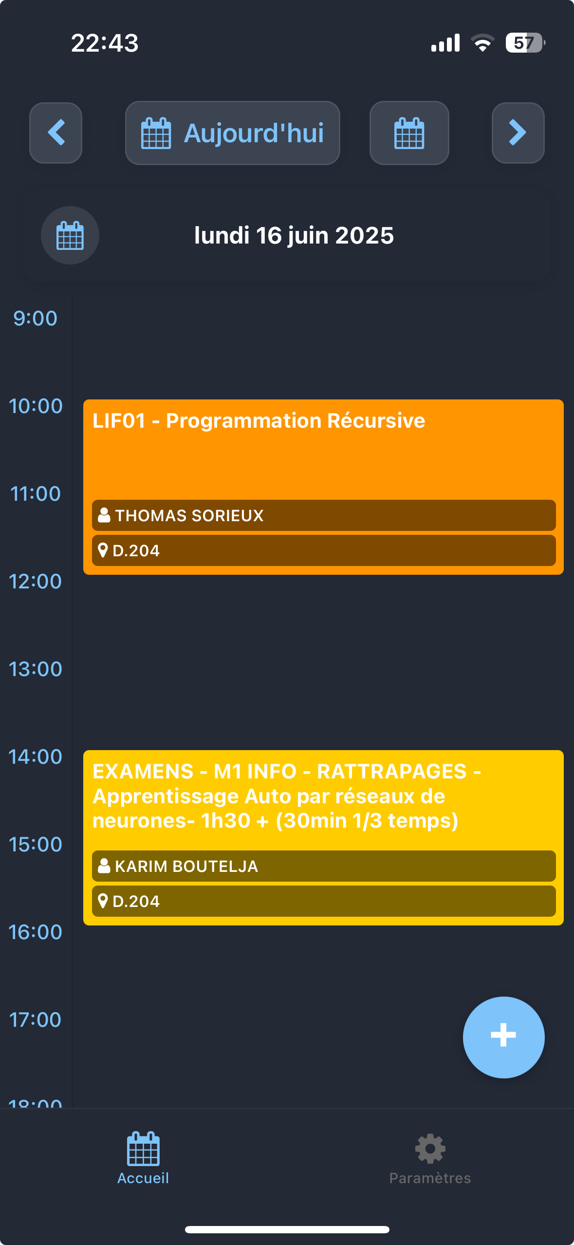 StudPlanner App Interface